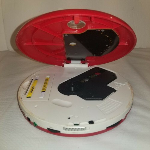 RCA RP2910B Portable CD Player with FM Radio Red