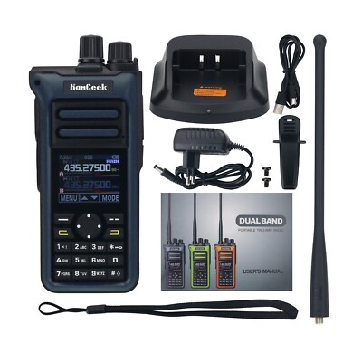 HAMGEEK GT-10 10W Walkie Talkie UHF VHF Marine Radio FM AM Radio Receiver fast
