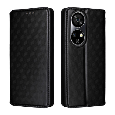 For Ulefone Note 17 Pro, Fashion Grid Wallet Flip Leather Stand Soft Cover Case