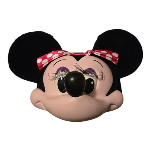 40s vintage Minnie Mouse アンティーク ミニーマウス Vintage Disney Minnie Mouse 3D Hard Face Soft Ear Character