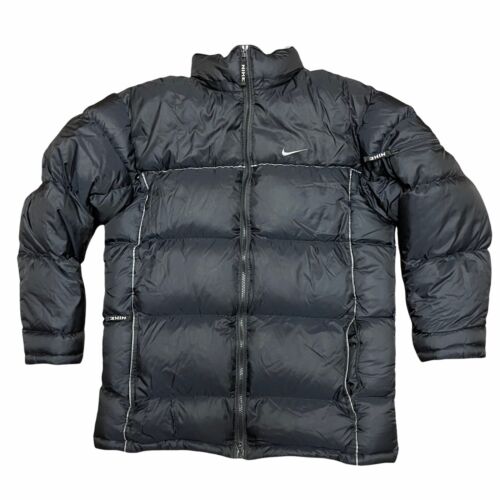 Men's Vintage Nike Black Down Puffer Jacket Size M *READ* Defects | eBay Men's Vintage Nike Black Down Puffer Jacket Size M *READ* Defects | eBay