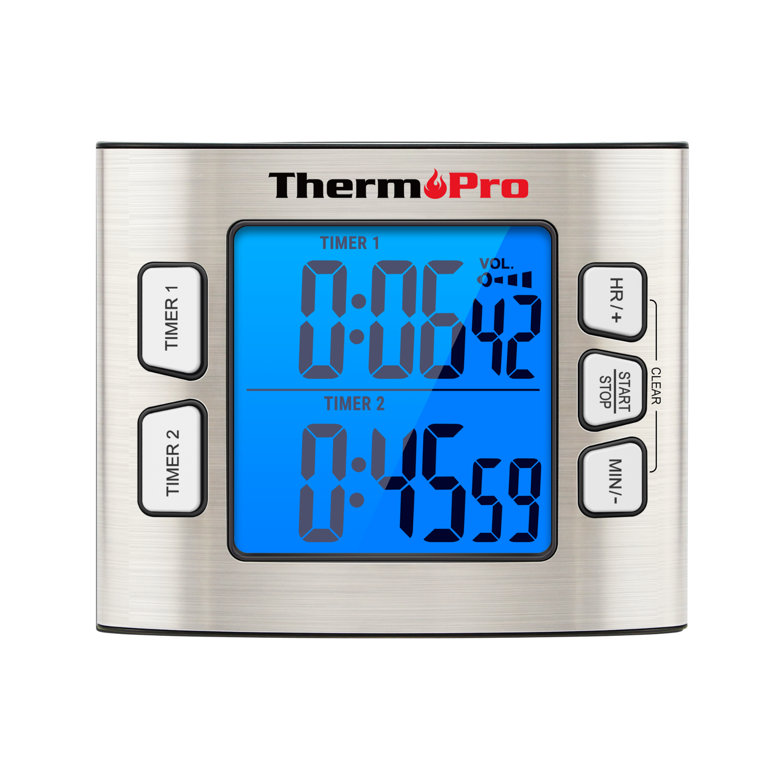 Large LCD Digital Kitchen Cooking Timer Count-Down Up Clock Loud Alarm Magnetic