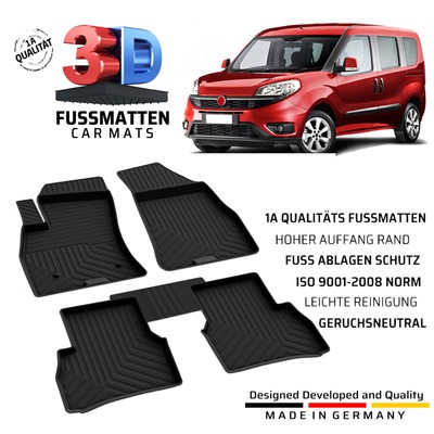 Kofferraumwanne Antirutsch Fur Fiat Doblo Van 01 10 Asskembalagens Com Br