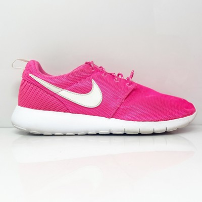 

Nike Girls Roshe One 599729-611 Розовые кроссовки для бега, размер 7 лет, Розовый, Roshe One