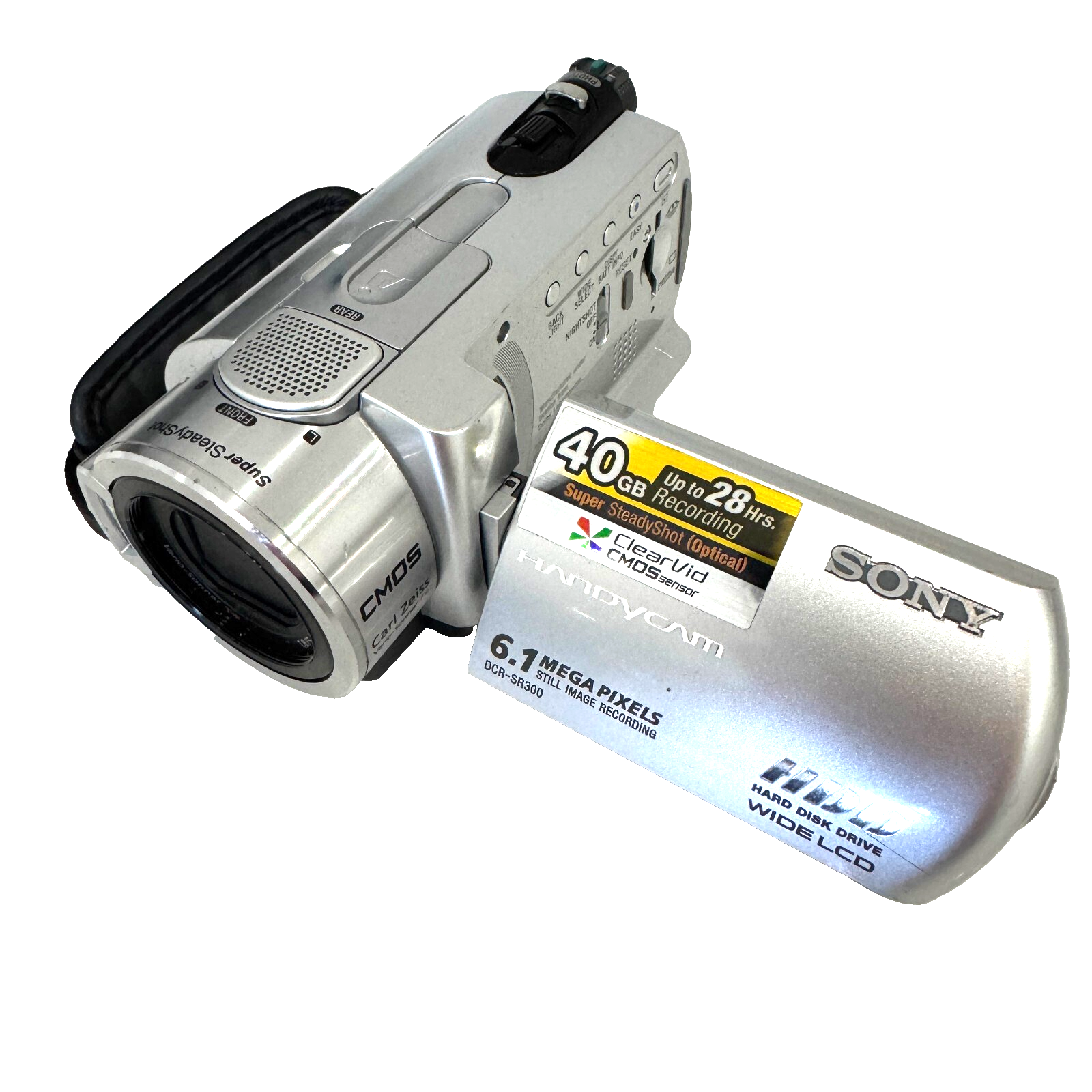 SONY DCR-SR300 Handycam Digital Video Camera Recorder Silver