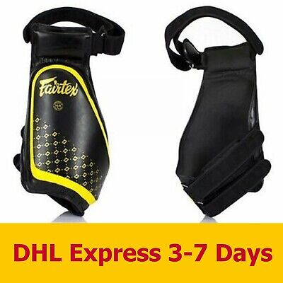 Fairtex TP4 Black Yellow COMPACT LIGHTWEIGHT Thigh Pads TP4 BEST MMA EQUIPMENT 