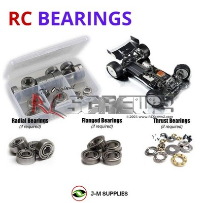 RCScrewZ Metal Shielded Bearings xra060b for XRAY XB4 2017 1/10 (#360004) | KIT