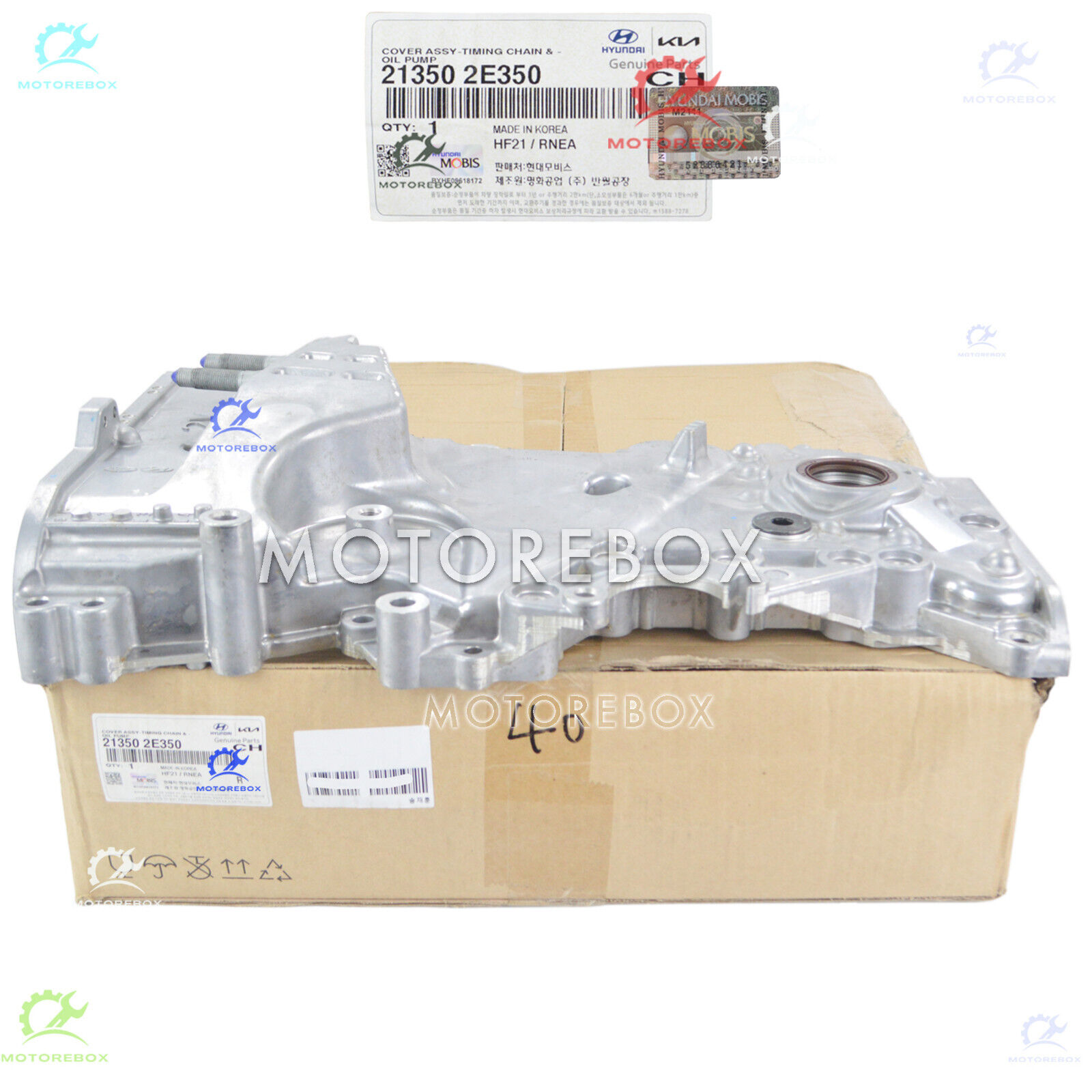 GENUINE Cover Assembly Timing Chain Tucson-Soul /Forte /Forte Koup 213502E350 GENUINE Cover Assembly Timing Chain Tucson-Soul /Forte /Forte Koup 213502E350