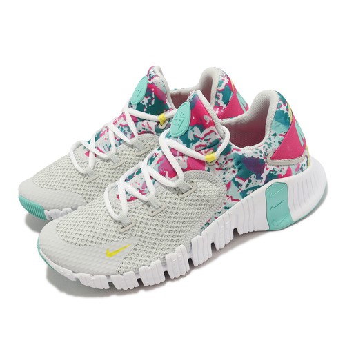 Nike Wmns Free Metcon 4 Graffiti Graphics Серые женские кроссовки для кросс-тренинга DQ0304-001