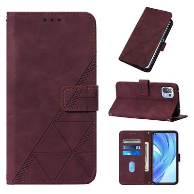 For Xiaomi Mi 11 Lite Leather Phone Case Protector Multifunctional Flip Cover