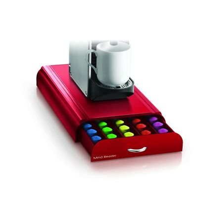 Mind Reader 50 Capacity Nespresso Capsule, 24 Capacity Vertuoline Coffee Pod ...