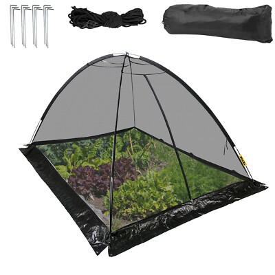 VEVOR Pond Cover Dome Garden Pond Net 13x17 FT Black Netting Covers for Leaves