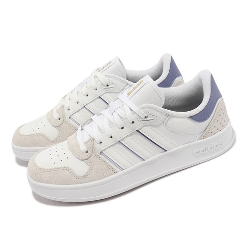 

adidas Breaknet Plus White Ivory Purple Женская повседневная обувь для образа жизни GZ8069, Белый, Breaknet Plus