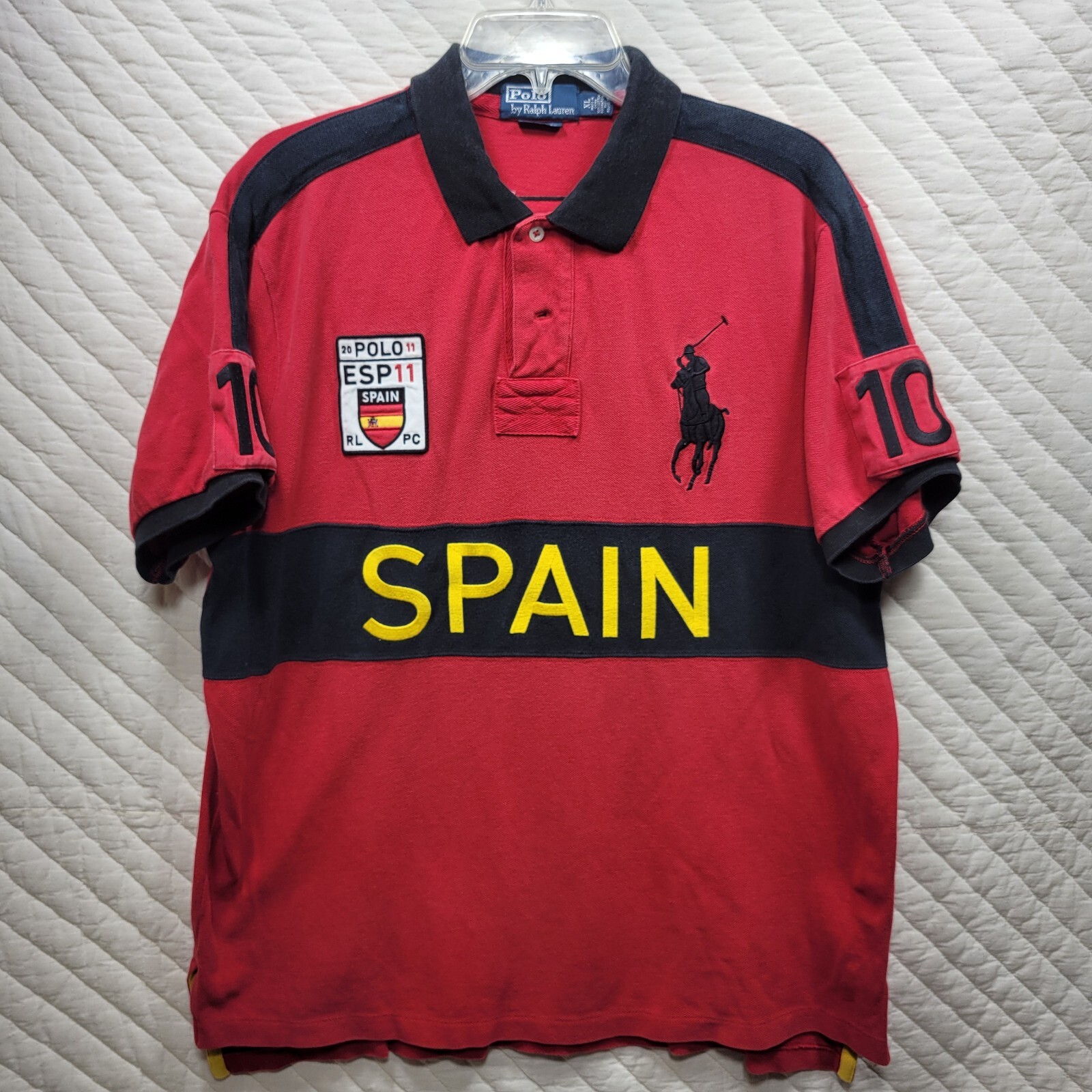 Polo Sport Ralph Lauren スペイン代表 XL 10番 Polo Sport Ralph Lauren スペイン代表 XL 10番 - メルカリ