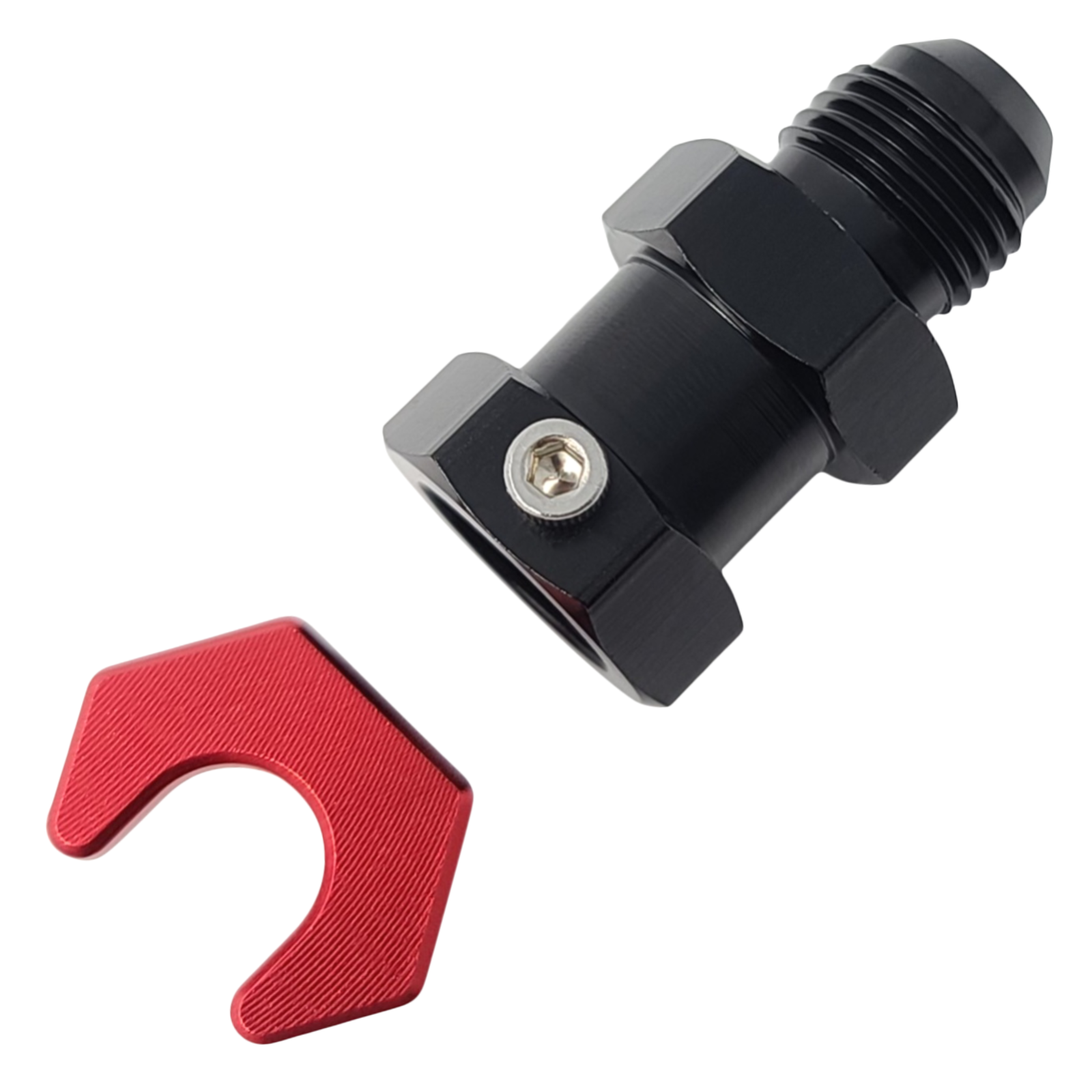 6AN to 5/16 Push On Fitting For Hardline SAE Quick Connect EFI