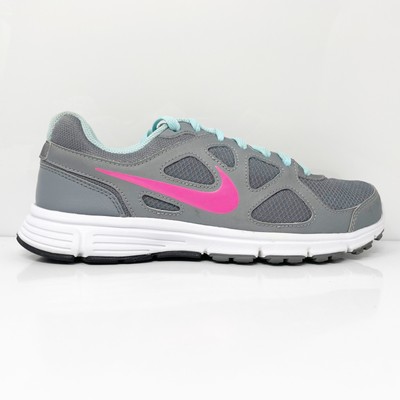 

Nike Womens Revolution 488148-002 Серые кроссовки для бега, размер 8,5, Серый, Revolution 4