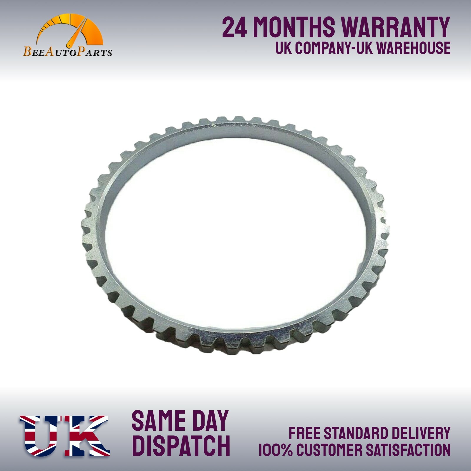 FRONT REAR ABS RELUCTOR RING FOR LAND ROVER RANGE ROVER DISCOVERY 3/4