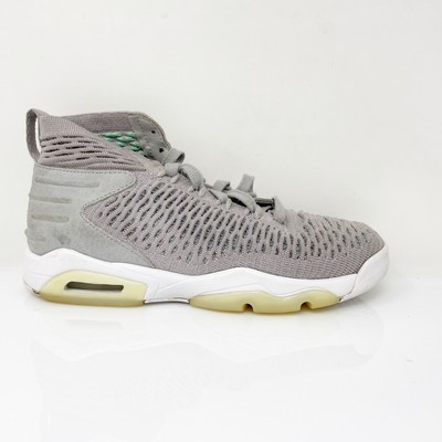 

Nike Boys Air Jordan FE 23 A01538-004 Серые баскетбольные кроссовки Размер 6Y, Серый, Air Jordan Flyknit Elevation 23