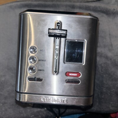 Cuisinart - 2-Slice Digital Toaster with MemorySet Feature - Stainless Steel