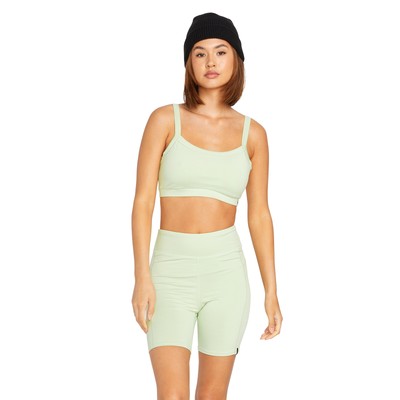 

Женский бюстгальтер без косточек Volcom Lived In Bralette, Sage