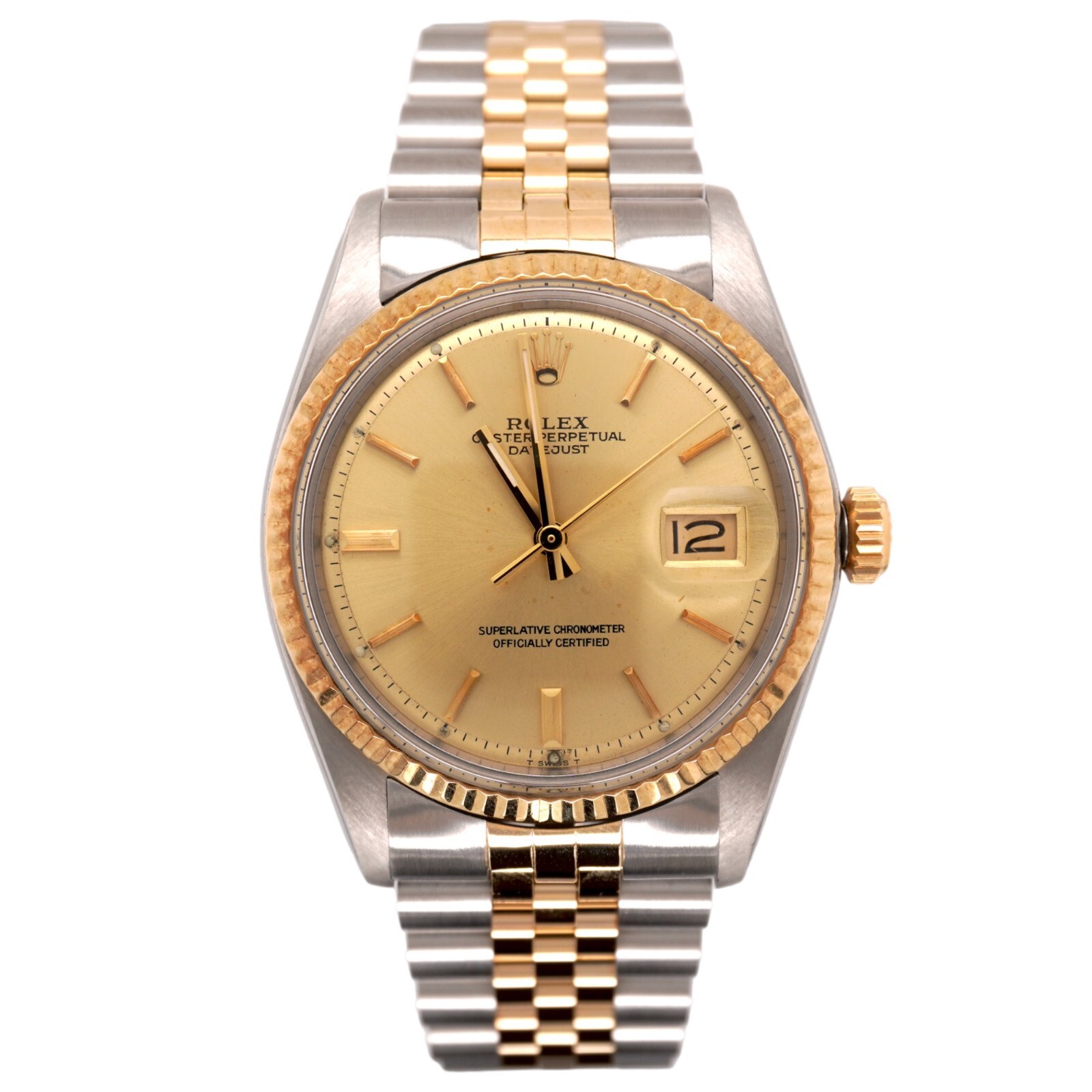 ROLEX Datejust36 1601 ジュビリーブレス C3989 ROLEX Datejust36 1601 ジュビリーブレス C3989