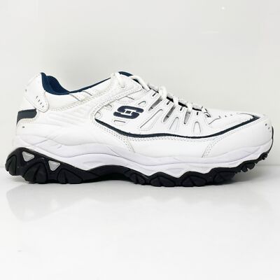 

Skechers Mens After Burn Memory Fit 50127EWW Белая повседневная обувь Кроссовки Размер 11, Белый, After Burn Memory Fit Reprint
