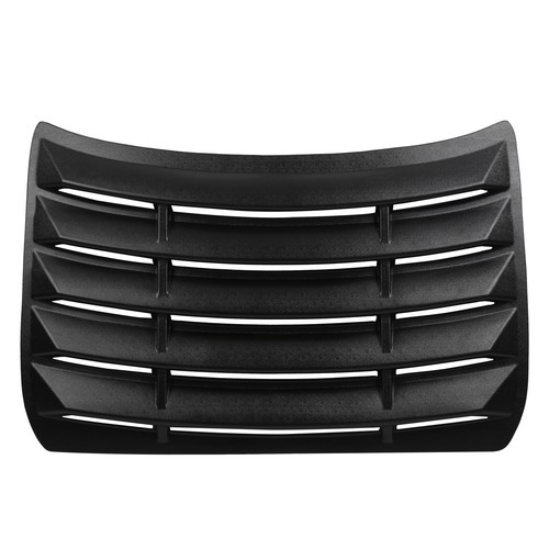 Rear Window Louver Sun Shade Cover Vent Black For Honda Civic Sedan 2016-2021