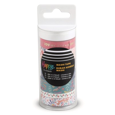 Happy Planner Washi Tape-Nordic Brights