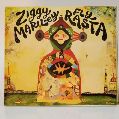 Ziggy Marley = Fly Rasta Digipak CD 2014 Excellent Condition Reggae