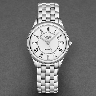 Pre-owned Longines Women's 'flagship' Silver Dial Stainless Steel Automatic L4.774.4.21.6