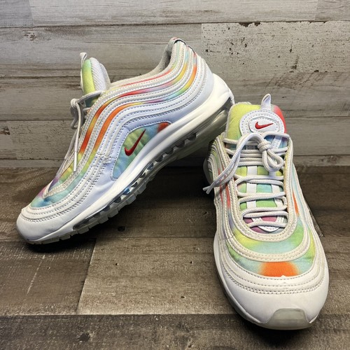 Nike AirMax Rainbow Shoes Women 7 Lace Up Athletic Gift
