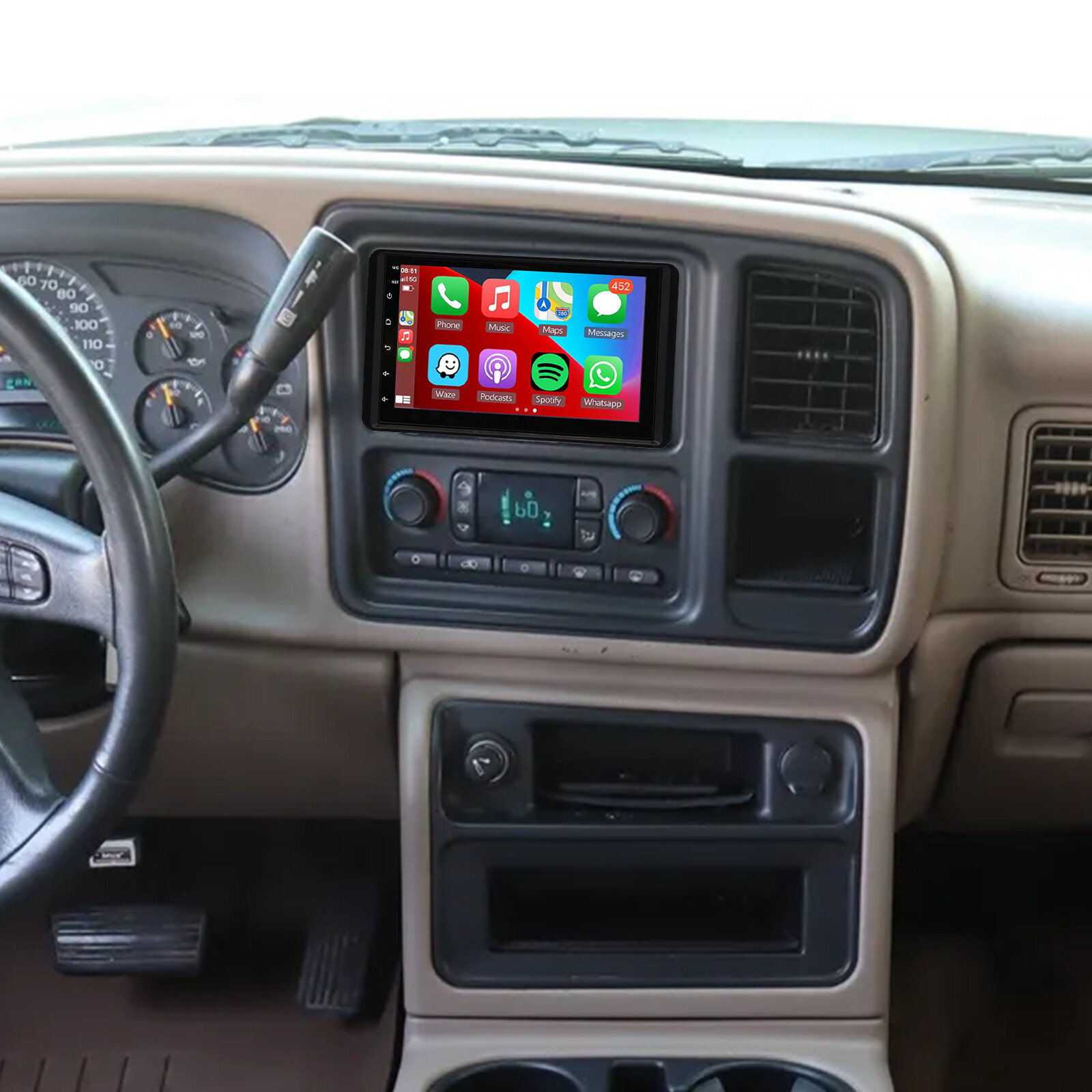 7'' For Chevrolet Silverado 2003-2006 Android 13 CarPlay Car 7'' For Chevrolet Silverado 2003-2006 Android 13 CarPlay Car