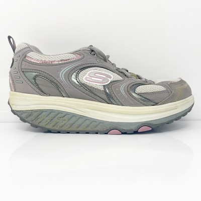 

Skechers Womens Shape Ups 11806 Серая повседневная обувь Кроссовки Размер 7, Серый, Shape Ups