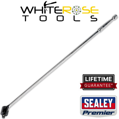 Sealey Breaker Bar 750mm 1/2'' Drive Wheel Wrench Hand Tool Cracker Premier