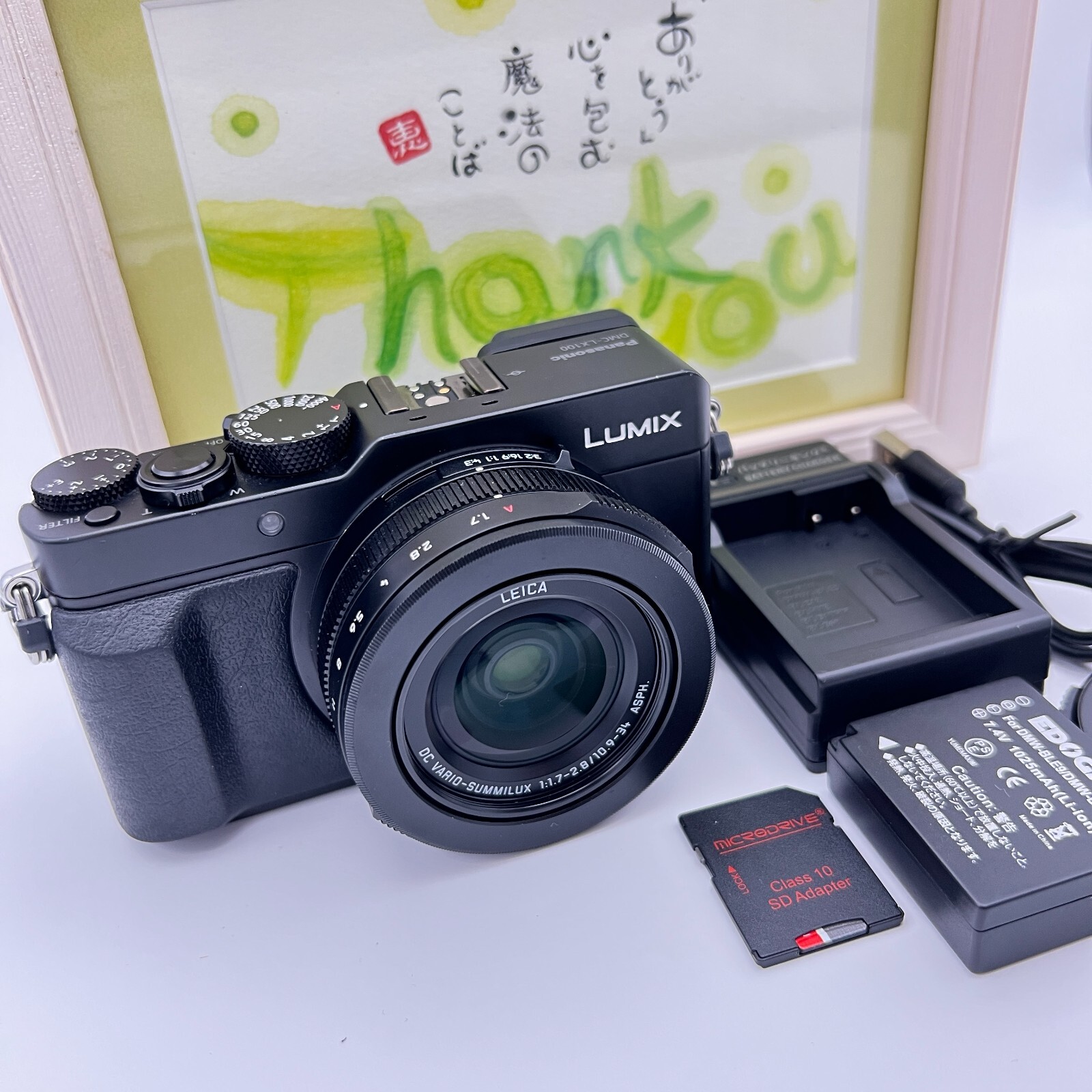 Panasonic LUMIX DMC-LX100 Black Digital Camera Leica Lens Language Japanese only Panasonic LUMIX DMC-LX100 Black Digital Camera Leica Lens Language Japanese only