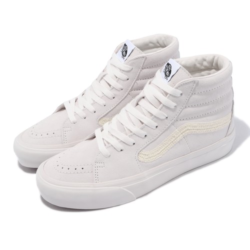 Vans Sk8-Hi Vr3 Blanc De Blanc Цвет слоновой кости Мужчины Унисекс Повседневный образ жизни VN0005UNJVY