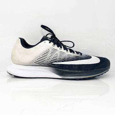 Nike Mens Air Zoom Elite 9 863769-001 Черные кроссовки для бега Размер 8,5, Черный, Air Zoom Elite 9