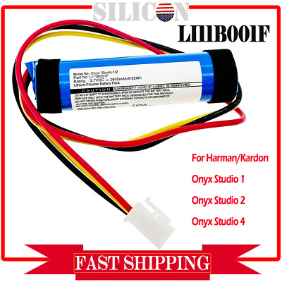 3.7v 9.62Wh Speaker Battery for LI11B001F Harman/Kardon Onyx studio 4/1/2 2600MA