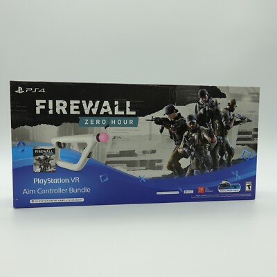 Playstation - PlayStation VR Aim Controller Firewall Zero Hour bundle- NEW N BOX