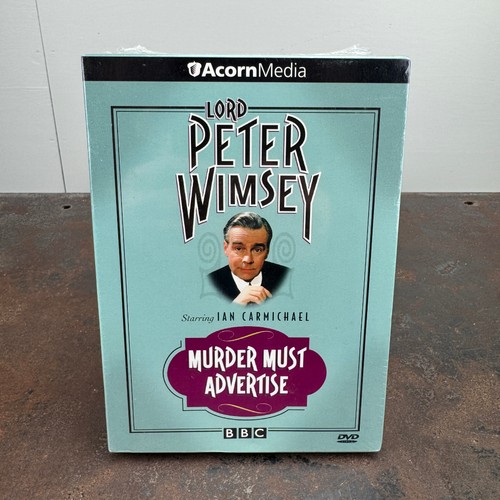Lord Peter Wimsey - Murder Must Advertise (DVD, 2003, 2-Disc Set) NEW / SEALED