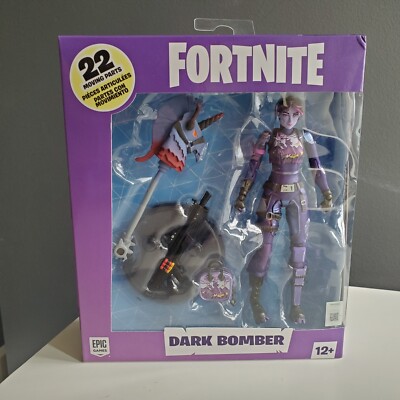 McFarlane Toys Fortnite Dark Bomber 7'' Action Figure Epic Games