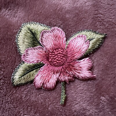 Embroidered Floral Iron On Patch New Colorful Beautiful