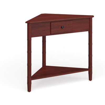 SAFAVIEH Gomez Corner Table - 33.9'' x 17.3'' x 28'' Red 33.9'' x 17.3'' x 28''
