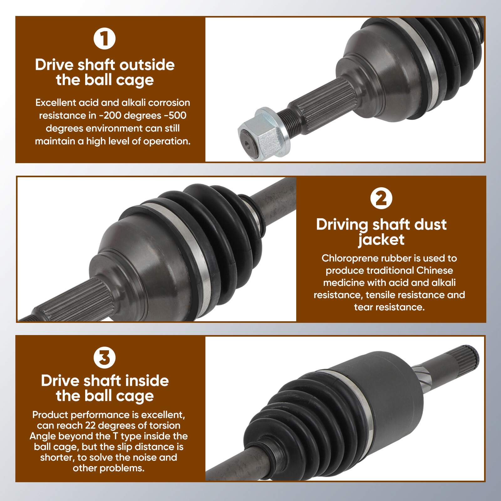 2008-2014 Nissan Rogue CV Axles Front Left Right | Pair | Select