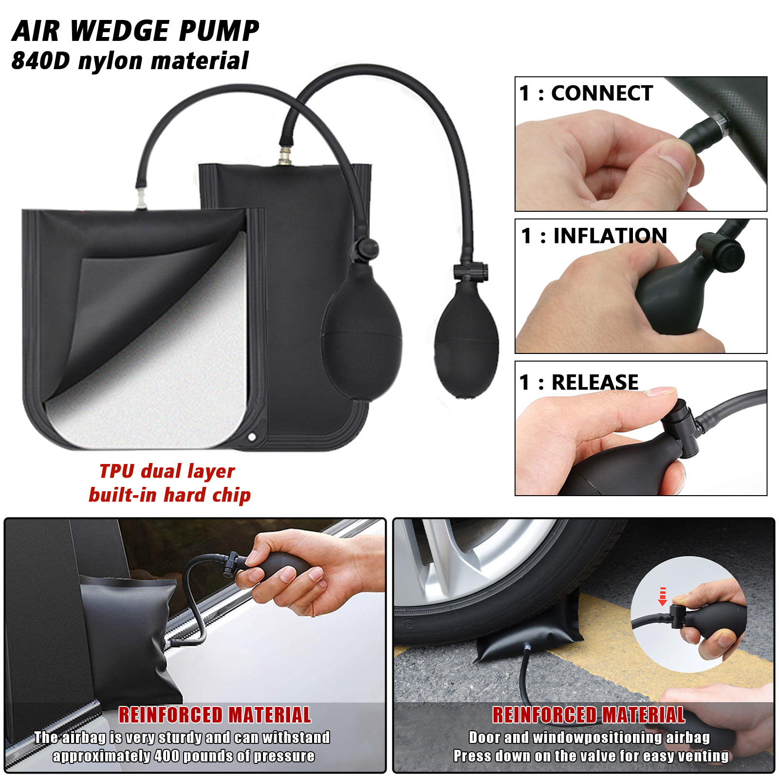 Kit Para Abrir Puerta De Auto Carro, Completo 27 Pc Profesional Long Reach Tools