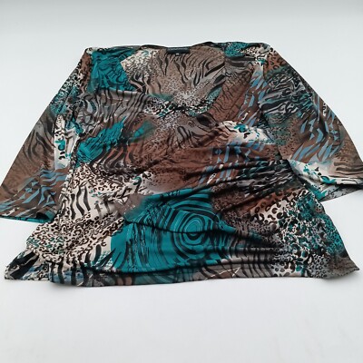 Vandana Top Womens XL Multicolor Designer Blouse