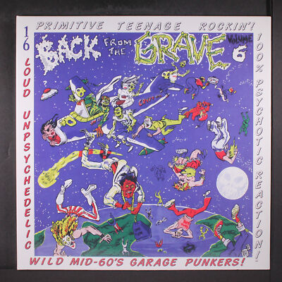 VARIOUS: back from the grave, vol. 6 CRYPT 12'' LP 33 RPM Germany Sealed