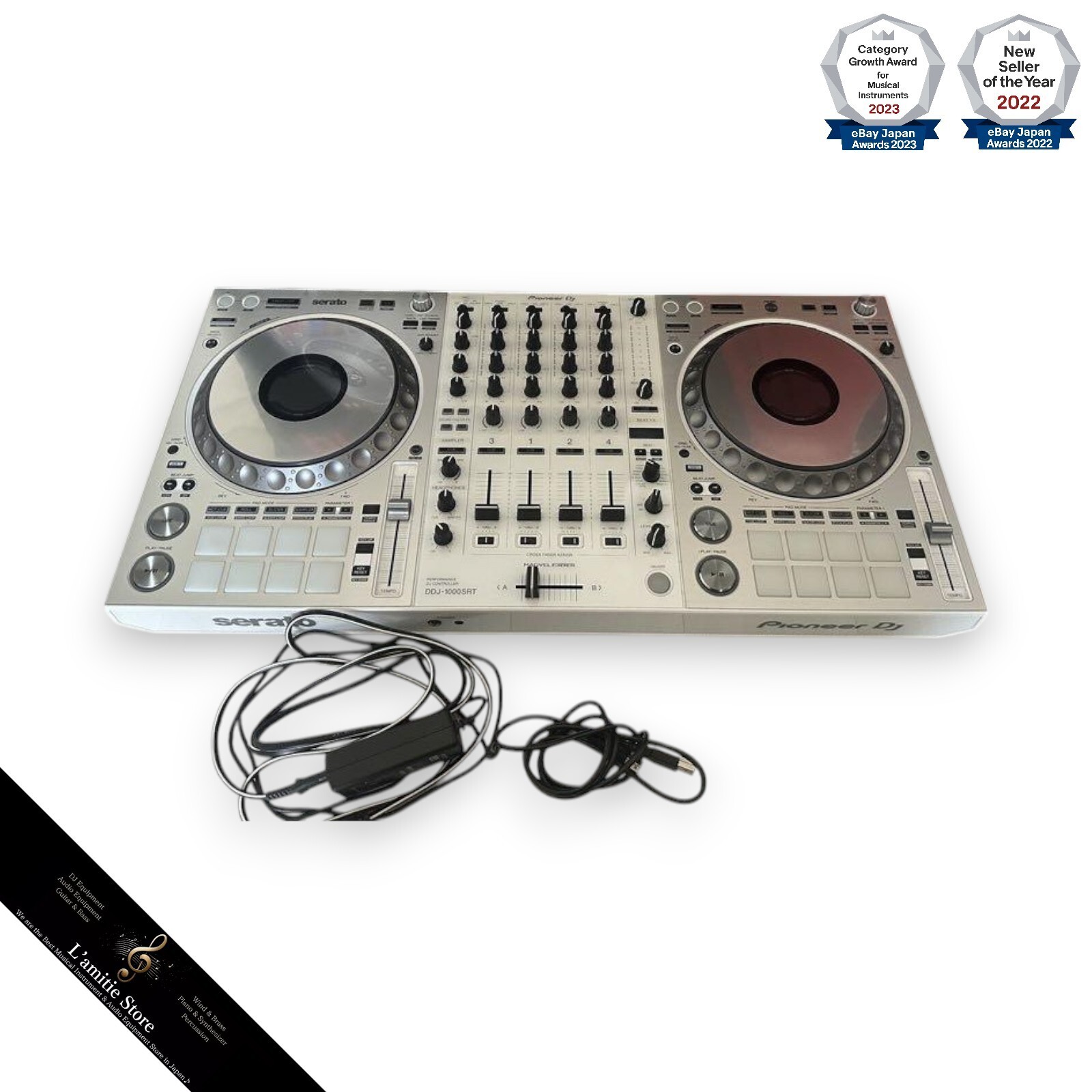 Pioneer DDJ-1000SRT-W Professional DJ Controller Serato Pioneer DDJ-1000SRT-W Professional DJ Controller Serato