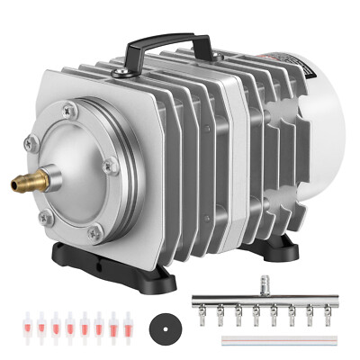 VEVOR 50W 1110GPH Electromagnetic Air Pump 120V Aquariums Fish Tank Hydroponic