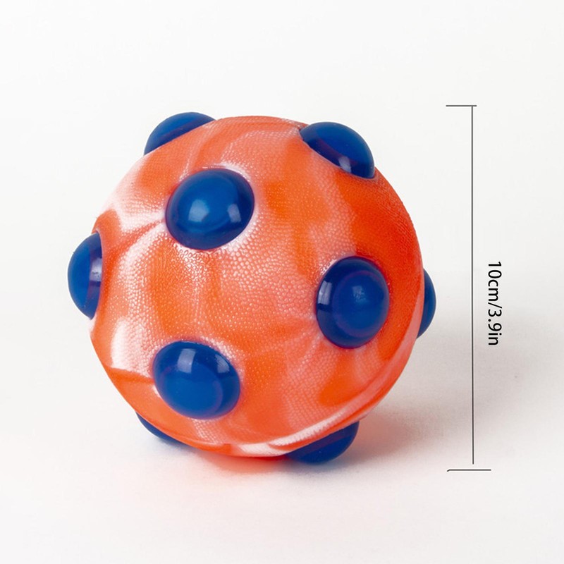 Light Up Dog Ball Bite-resistant Jolly Ball Dog Toy Interactive Dog Toy Ball